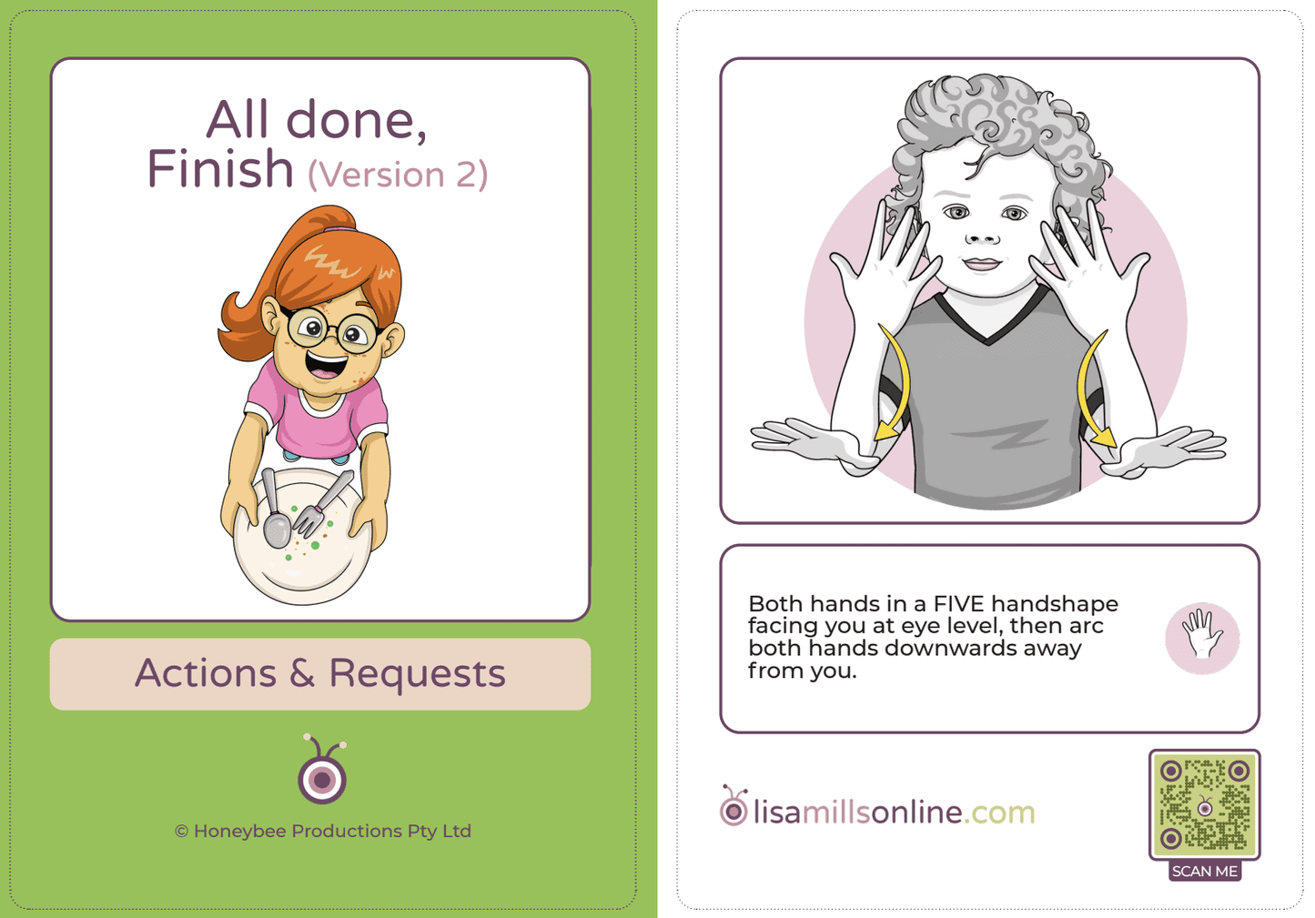 Auslan Starter Signs Flashcards