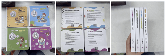 Auslan Starter Signs: 1 Story + 4 Book Bundle