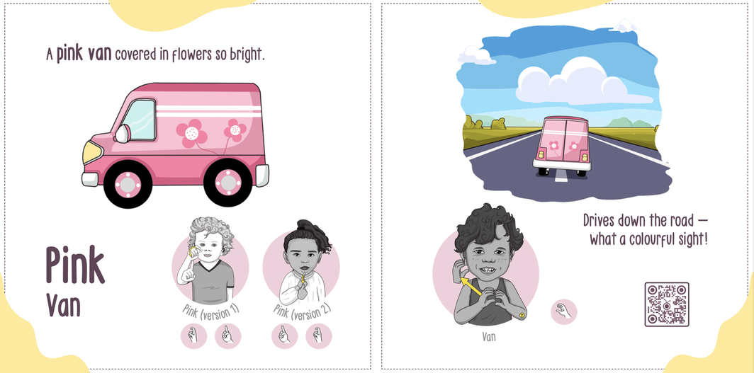 Auslan Starter Signs: 1 Story + 4 Book Bundle