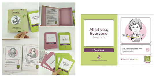 Auslan Starter Signs Flashcards